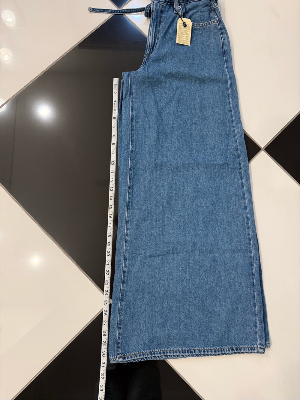 Levi’s Super Wide XL Leg Cause and Effect Denim Jeans SZ 26 - Picture 9 of 9